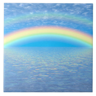 Regenbogen Fliese