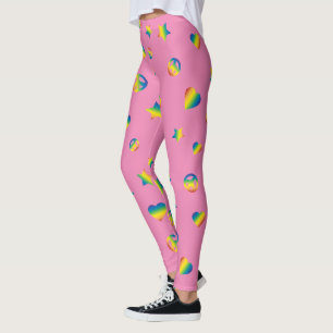 Regenbogen Frieden und Liebe Leggings