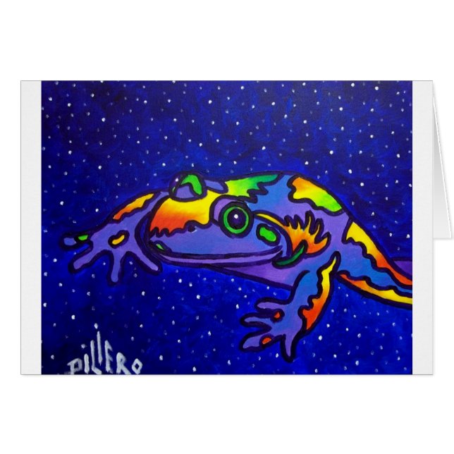 Regenbogen-Frosch durch Piliero (Vorderseite (Horizontal))