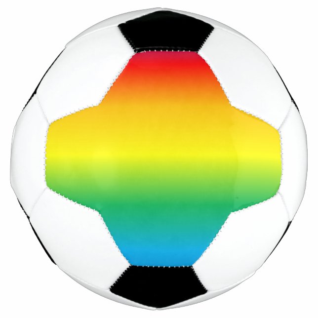 Regenbogen Fußball (Vorderseite)
