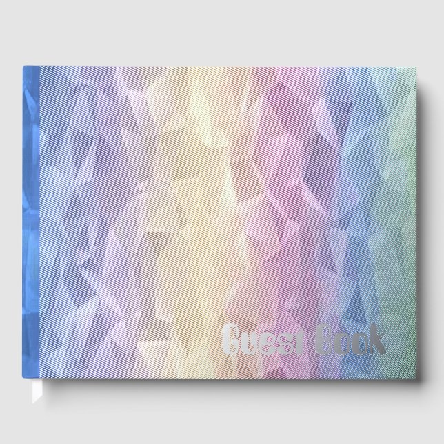 Regenbogen Gästebuch (Vorderseite)