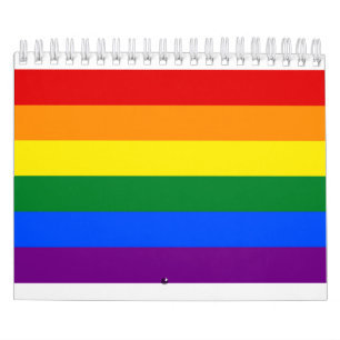 Regenbogen-Gay Pride-Flagge Kalender