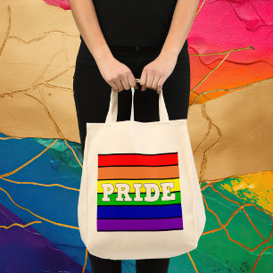 Regenbogen Gay Pride Tragetasche