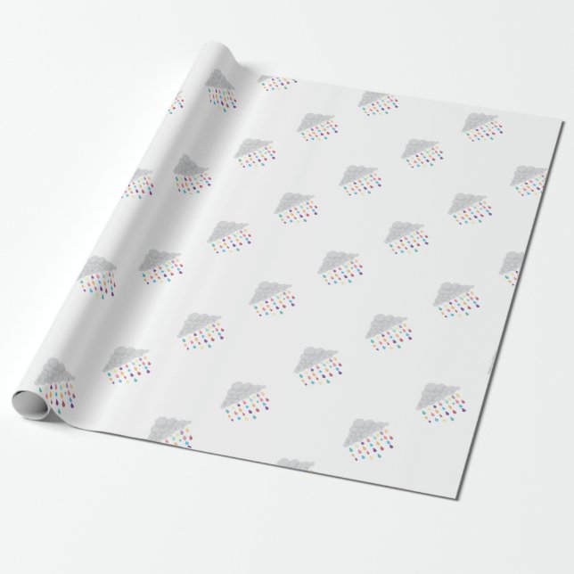 Regenbogen Geschenkpapier (Ungerollt)