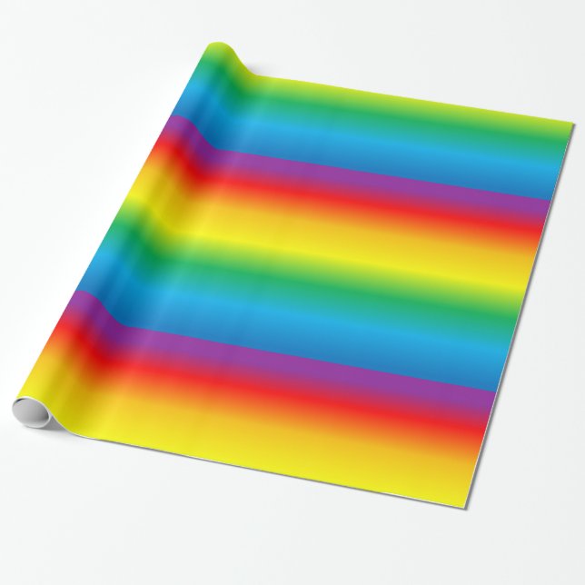 Regenbogen Geschenkpapier (Ungerollt)
