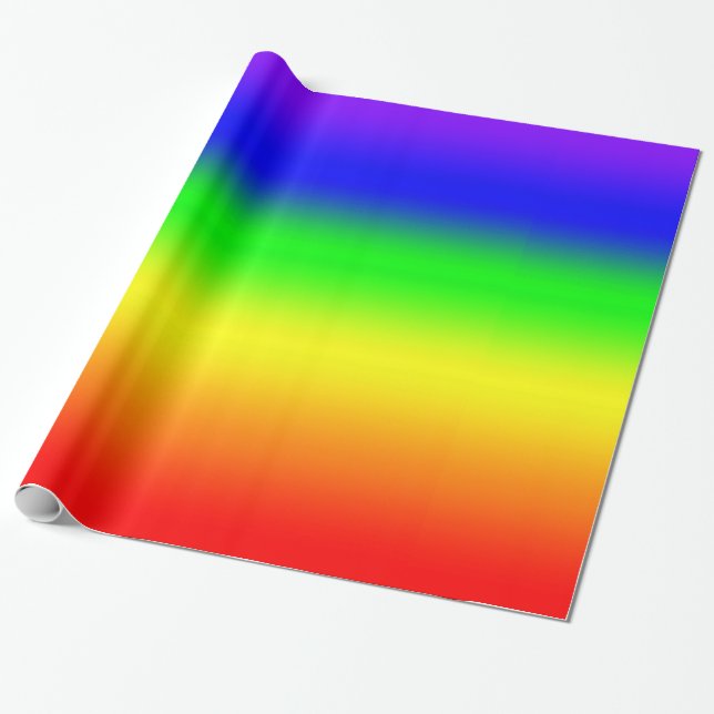 Regenbogen Geschenkpapier (Ungerollt)