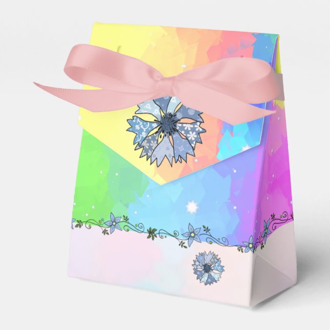 Regenbogen Geschenkschachtel (Vorderseite)