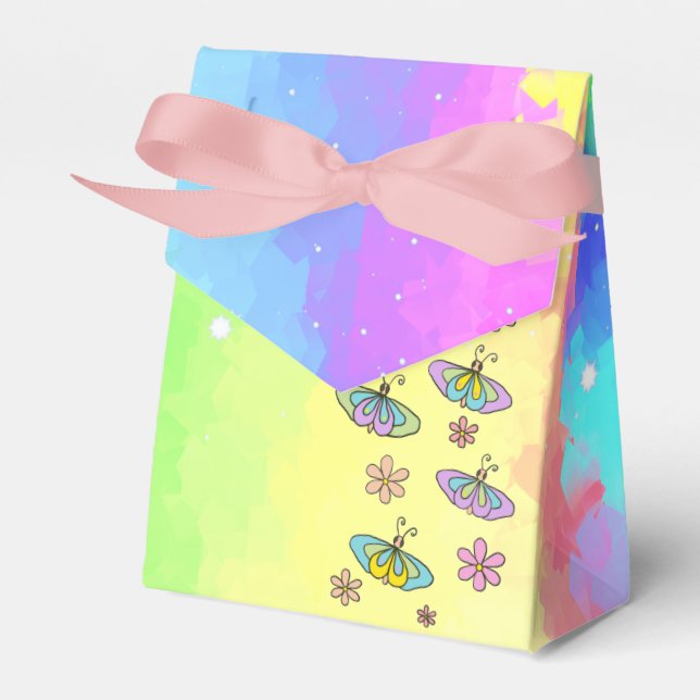 Regenbogen Geschenkschachtel (Vorderseite)