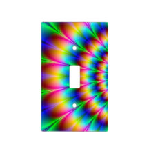 Regenbogen-gewundene optische Täuschung