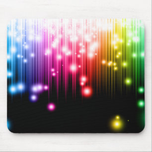 Regenbogen-Glanz Mousepad