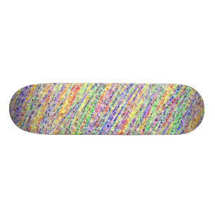 Regenbogen-Glas Skateboard