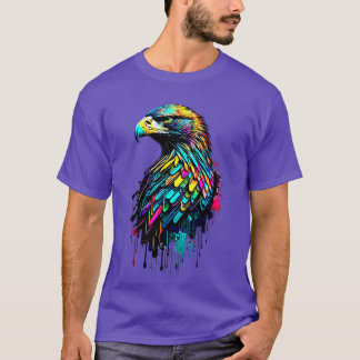 Regenbogen-Glattkopfadler T-Shirt