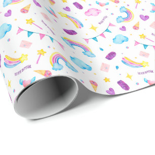 Regenbogen - Glauben an Magie Geschenkpapier