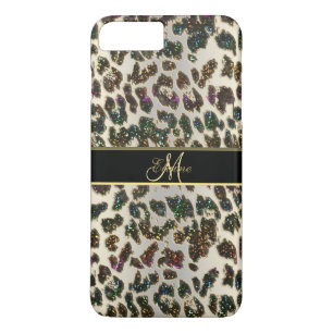 Regenbogen-Glitzer-Leopard iPhone 7 Plusfall Case-Mate iPhone Hülle