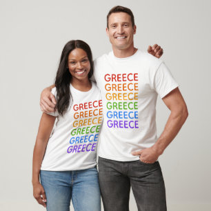 Regenbogen Griechenland-Shirts & Jacken