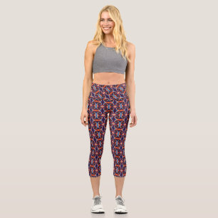 Regenbogen hell  capri leggings