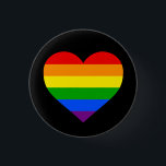 "REGENBOGEN-HERZ" 1,25 Zoll Button<br><div class="desc">" REGENBOGEN-HERZ" 1, 25-Zoll-Knopf</div>