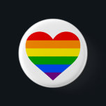 "REGENBOGEN-HERZ" 1,25 Zoll Button<br><div class="desc">" REGENBOGEN-HERZ" 1, 25-Zoll-Knopf</div>