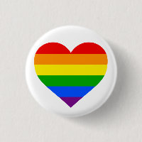"REGENBOGEN-HERZ" 1,25 Zoll