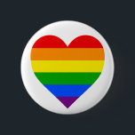 "REGENBOGEN-HERZ" 6 Zoll Button<br><div class="desc">" REGENBOGEN-HERZ" 6-Zoll-Knopf</div>