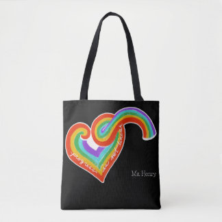 Regenbogen-Herz-Fortschritt ist nicht linear Lehre