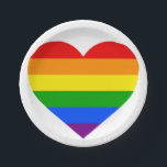 REGENBOGEN-HERZ " PAPPTELLER<br><div class="desc">REGENBOGEN-HERZ" Pappteller</div>