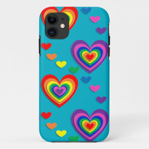 Regenbogen-Herzen Valentinstag iPhone-Hülle Case-Mate iPhone Hülle