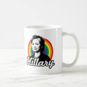 Regenbogen-Hillary - LGBT-Politik Kaffeetasse