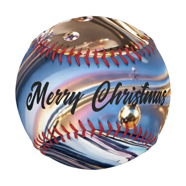 Regenbogen-Holografisches Chrom Baseball (Rückseite)