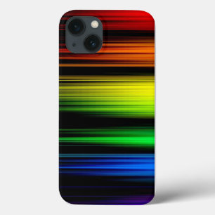 Regenbogen im Dunkeln iPhone 13 Hülle