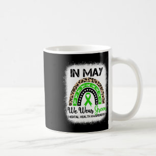 Regenbogen im Mai tragen wir grünes Bewusstsein fü Kaffeetasse
