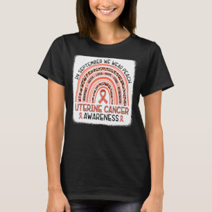 Regenbogen im September Geheime Uterusbewusstsein T-Shirt