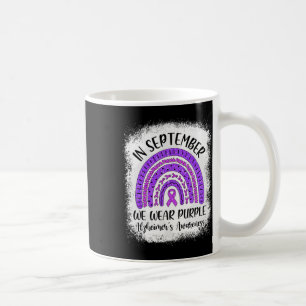 Regenbogen im September tragen wir Lila Heimerheim Kaffeetasse