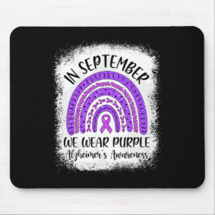 Regenbogen Im September Tragen Wir Lila Heimerheim Mousepad