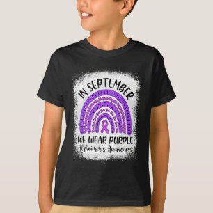 Regenbogen im September tragen wir Lila Heimerheim T-Shirt