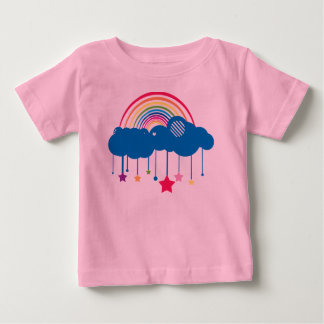 Regenbogen in den Wolken Baby T-shirt