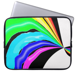Regenbogen in der Falle Laptopschutzhülle