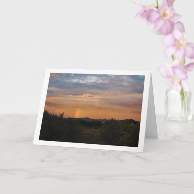 Regenbogen in der spanischen Sky Karte (Orchidee)