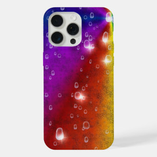 Regenbogen in Elephant Skin Leather Optik , Regent iPhone 15 Pro Max Hülle