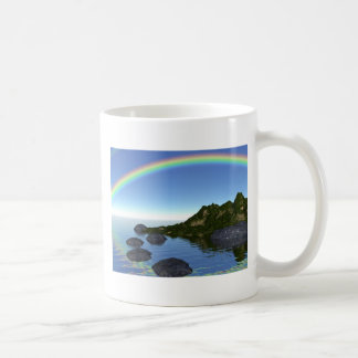 Regenbogen isalnd tasse