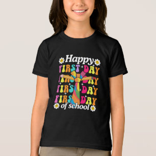 Regenbogen Jubel zum ersten Schultag! Tri-Blend Shirt