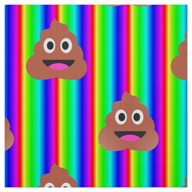 Regenbogen kacke Emoji-Stoff Stoff (Muster)