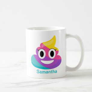 Regenbogen kacken Emoji Tasse