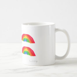 Regenbogen-Kaffeetasse Kaffeetasse