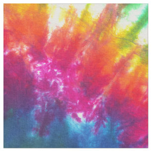 Regenbogen-Kaleidoskop-gefärbte Krawatte Stoff