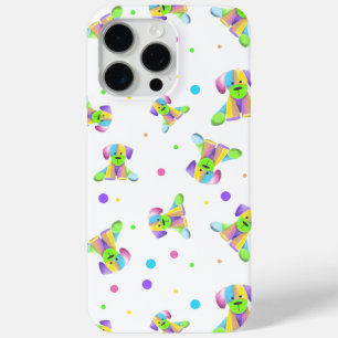 Regenbogen Kinder Hund Welpe Punkte hell lustige F Case-Mate iPhone Hülle