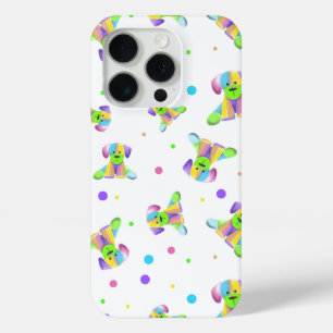 Regenbogen Kinder Hund Welpe Punkte hell lustige F Case-Mate iPhone Hülle