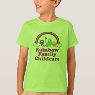 Regenbogen-Kinderbetreuung T-Shirt