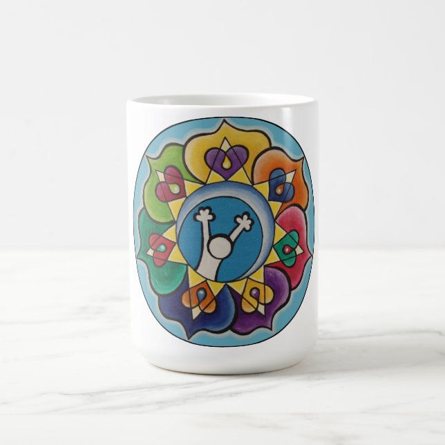Regenbogen-KinderTasse Tasse (Mittel)