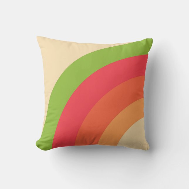 Regenbogen Kissen (Vorderseite)